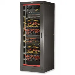 Szafa Rack 19 33u 800x600 Drzwi Szklane Cokół
